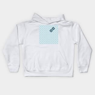 Math Tessellation Pattern Kids Hoodie